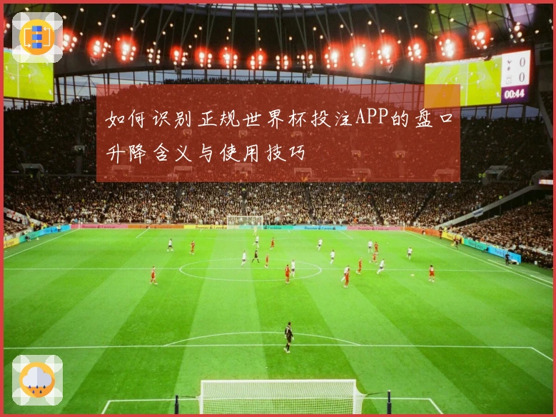 如何识别正规世界杯投注APP的盘口升降含义与使用技巧